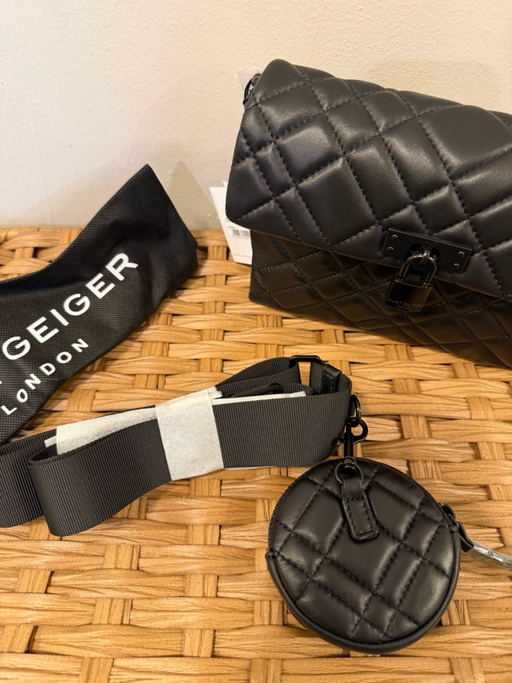 Kurt Geiger London Medium Brixton Lock Crossbody Bag